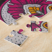 Retro Hakuna Matata Apparel Gift designer Merchand Legpuzzel (Zijkant)