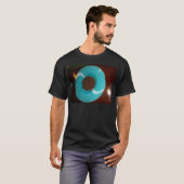 Retro Hakuna Matata Blue Skeezer Teeshirt T-shirt (Voorkant volledig)