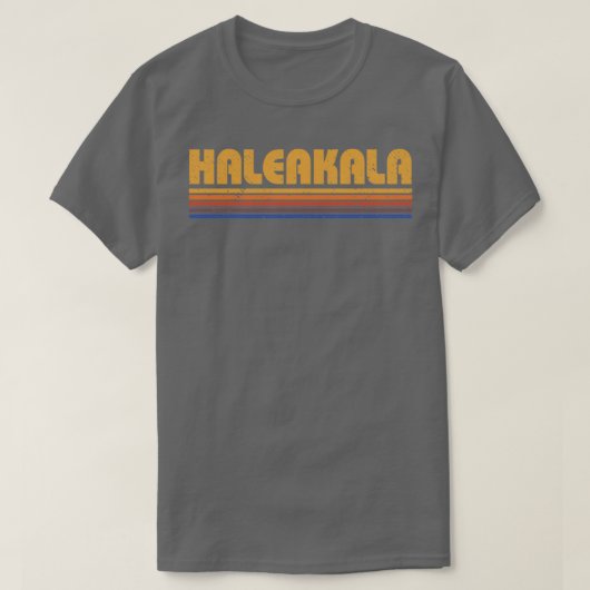Retro Haleakala Hawaii Vintage T-shirt (Design voorkant)