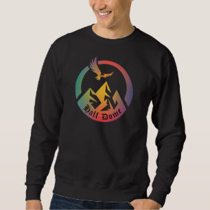 Retro Half Dome Hike Sunset T-shirt