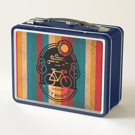 Retro Half Moon Bay Fietsroute (Achterkant)