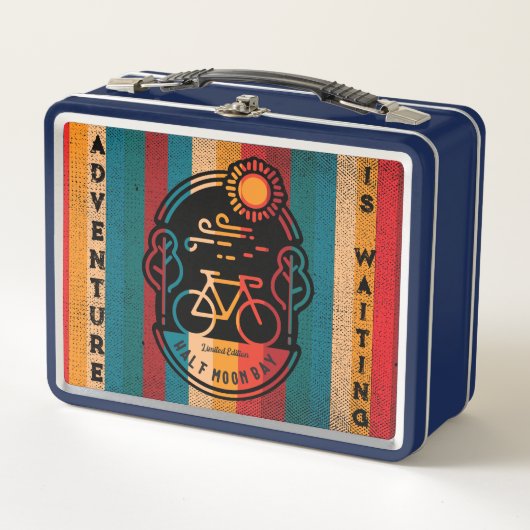 Retro Half Moon Bay Fietsroute (Voorkant)