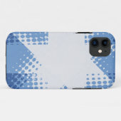 Retro halftone ster Case-Mate iPhone case (Achterkant (horizontaal))