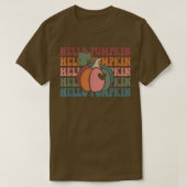 Retro  Hallo herfst laat Herfst dan T-shirt (Design voorkant)