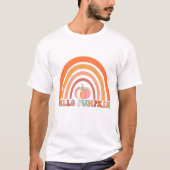 Retro Hallo Pompoen - Herfst T-shirt (Voorkant)