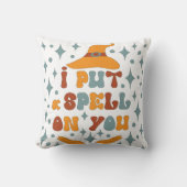 Retro Halloween Art Print Kussen (Voorkant)