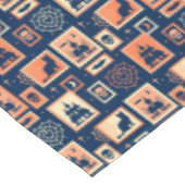Retro Halloween Artistamps Tafelkleed (Gekanteld)