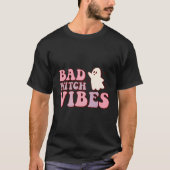 Retro Halloween Bad Witch Vibes T-shirt (Voorkant)