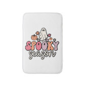 Retro Halloween Badmat (Voorkant Verticaal)