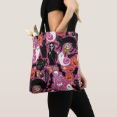 retro halloween bubbelsteen tote bag (Dichtbij)