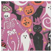retro halloween bubblekauwgom stof (Close Up)