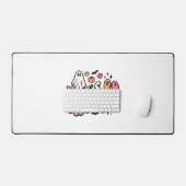 Retro Halloween Bureaumat (Keyboard & Muis)