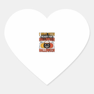 Retro Halloween Candy Emmer T-shirt Des Hart Sticker