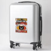 Retro Halloween Candy Emmer T-shirt Des Sticker (Koffer)