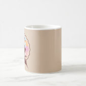 Retro Halloween Costume Spooky Haunted House Ghost Koffiemok (Center)