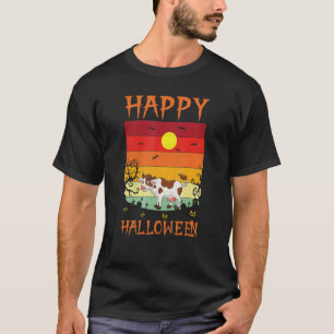 Retro Halloween Costumes Matching Koe Halloween Pa T-shirt