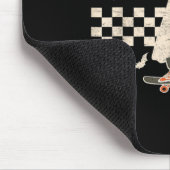  Retro Halloween Creep het echte Ghost Boy Fa Muismat (Hoek)