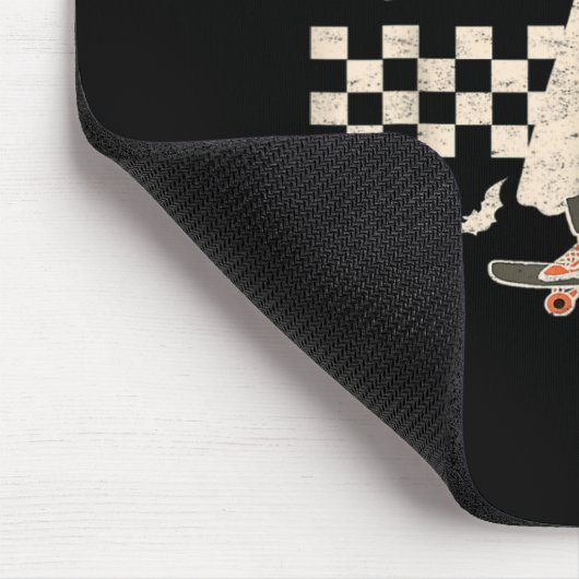  Retro Halloween Creep het echte Ghost Boy Fa Muismat (Hoek)