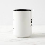 Retro Halloween Creep it Real Skeleton Mok (Midden)