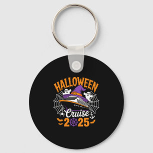 Retro Halloween Cruise 2025 Overeenkomstige Famili Sleutelhanger