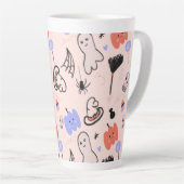 Retro Halloween  Deugles Coffee Mok (Rechterhoek)