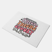 Retro Halloween Deurmat (Schuin)