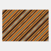 Retro  Halloween Fun Collage Inpakpapier Vel (Voorkant 2)