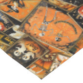 Retro Halloween Fun Collage Tafelkleed (Gekanteld)