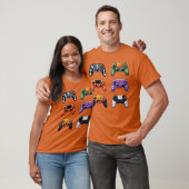 Retro Halloween-gamingcontroller voor videogames B T-shirt (Unisex)