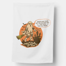Retro Halloween Ghost Safety - Blijf veilig