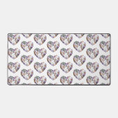 Retro Halloween Ghosts met Roller Blades Bureaumat (Voorkant)