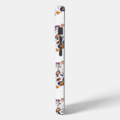 Retro Halloween Ghosts met Roller Blades Case-Mate iPhone Case (Achterkant / Links)