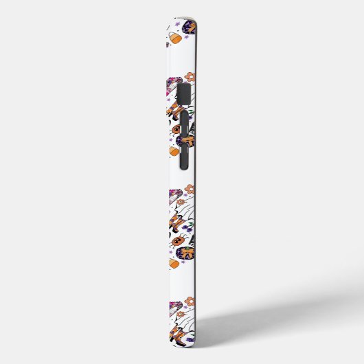 Retro Halloween Ghosts met Roller Blades Case-Mate iPhone Case (Achterkant / Links)