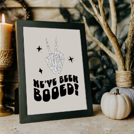 Retro Halloween Groovy Boo Buurman Spelbord Poster