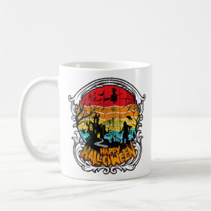 Retro Halloween - Halloween Koffiemok