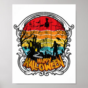 Retro Halloween - Halloween Poster