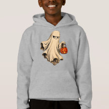 Retro Halloween Heks Pompoen T-Shirt