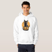 Retro Halloween Hoodie (Voorkant volledig)