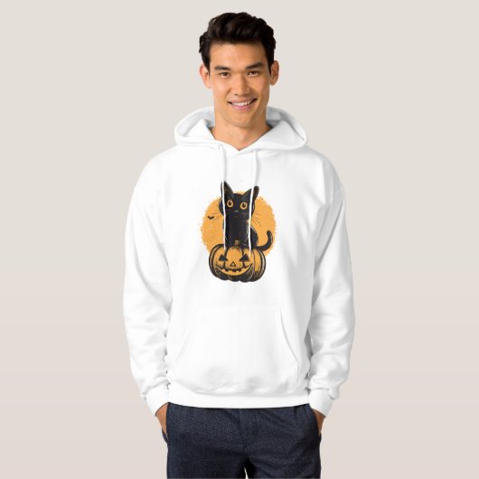 Retro Halloween Hoodie (Voorkant volledig)