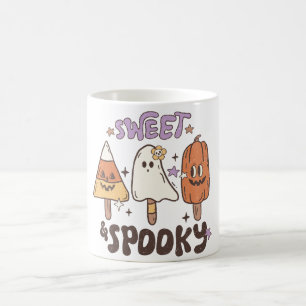 Retro Halloween Ice Cream Koffiemok