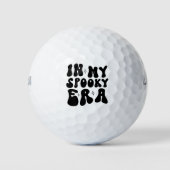 Retro Halloween In Mijn Spooky Era Herfst Golfballen (Voorkant)