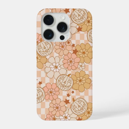 Retro Halloween iPhone Hoesje (Achterkant)
