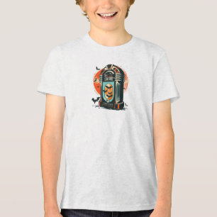 Retro Halloween Jukebox T-shirt