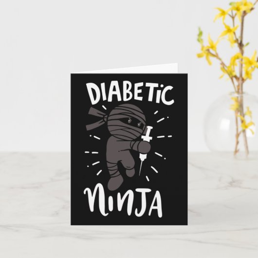 Retro Halloween Kostuum met skelet handen en hart  Kaart (Gele Bloem)