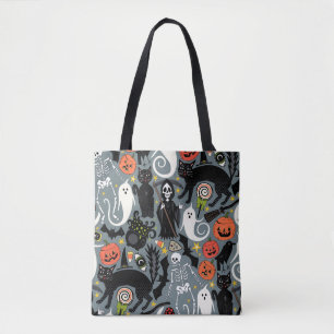 retro Halloween lei Tote Bag