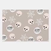 Retro  Halloween Pattern Pumpkin Inpakpapier Vel (Voorkant 2)
