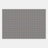 Retro  Halloween Pattern Spider Web Inpakpapier Vel (Voorkant 3)