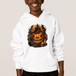Retro Halloween Pompoen Grafische T-Shirt