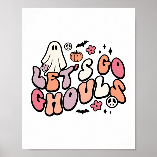 Retro Halloween Poster (Voorkant)
