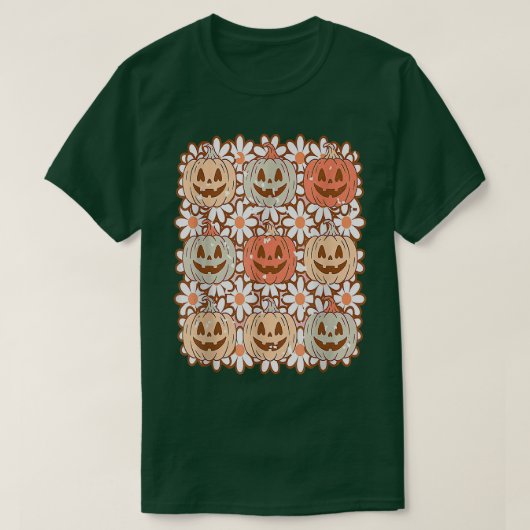  Retro Halloween Pumpkin2928 T-shirt (Design voorkant)